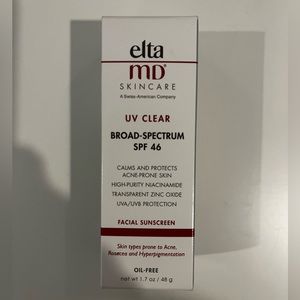 Elta MD UV Clear Broad-Spectrum SPF 46 New in Unopened Box